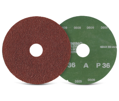4-1/2 X 7/8 X 24 GRIT RESIN FIBER DISC
